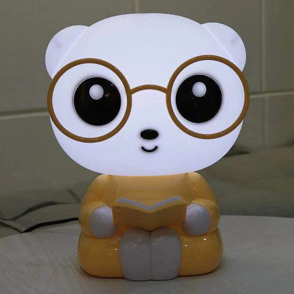 Cute Panda Desk LED Table Lamp (YELLOW) IMAGE 1